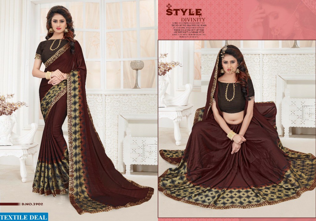 gurulaxmi chandani vol-2 Wholesale Rangoli Fabrics Saree